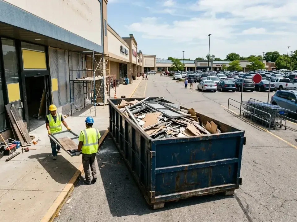 retail-store-renovation-debris-003 — frequently asked questions, Roll-off Dumpster Rentals in Waldorf, MD